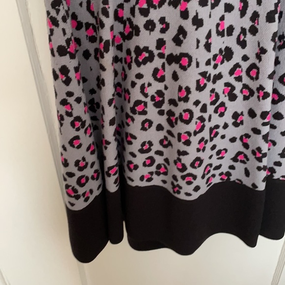 Kate spade flared a-line dress with leopard - Picture 4 of 7